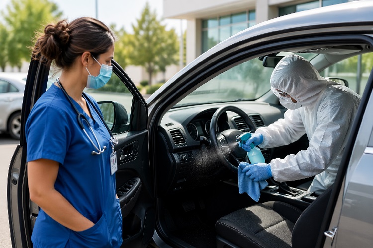Free Healthcare Worker Vehicle Disinfection Resource